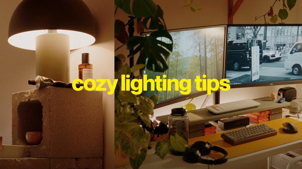 cozy lighting tips