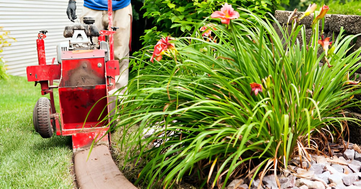 Concrete Garden Edging